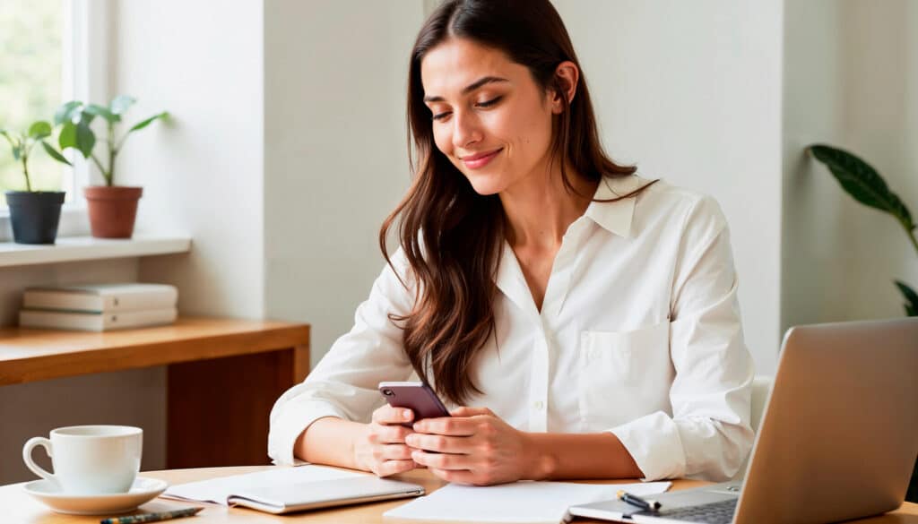 Uso de celular no trabalho